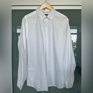 White button down dress shirt
